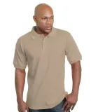 1000 Bayside Adult Cotton Pique Polo Sand