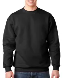 1102 Bayside Fleece Crew Neck Pullover Black