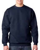 1102 Bayside Fleece Crew Neck Pullover Navy