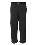 1277 Badger Adult Open-Bottom Fleece Pants Black