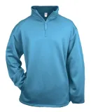 1480 Badger 1/4 Zip Poly Fleece Pullover Columbia Blue