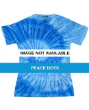 1555 tie dye Sublimated Polyester Ladies' Tee Peace Dots