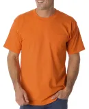 Bayside 1725 USA-Made 50/50 Short Sleeve T-Shirt w Safety Orange