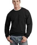 Gildan 1200 DryBlend Crew Neck Sweatshirt in Black