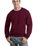 Gildan 1200 DryBlend Crew Neck Sweatshirt in Maroon