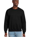 Gildan 1200 DryBlend Crew Neck Sweatshirt in Black