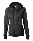 18600FL Gildan Missy Fit Heavy BlendFull-Zip Hoode BLACK