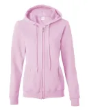 18600FL Gildan Missy Fit Heavy BlendFull-Zip Hoode LIGHT PINK