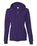 18600FL Gildan Missy Fit Heavy BlendFull-Zip Hoode PURPLE