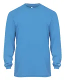 2104 Badger Youth B-Core Long-Sleeve Performance T Columbia Blue