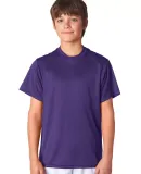 2120 Badger Youth B-Core Performance Tee in Purple