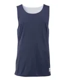 2129 Badger Youth Reverse Tank Navy/ White