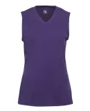 2163 Badger B-Core Girls Sleeveless Tee Purple