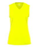 2163 Badger B-Core Girls Sleeveless Tee Safety Yellow