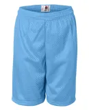 2207 Badger Youth Mesh/Tricot 6-Inch Shorts Columbia Blue