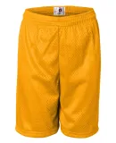 2207 Badger Youth Mesh/Tricot 6-Inch Shorts Gold