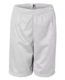 2207 Badger Youth Mesh/Tricot 6-Inch Shorts White