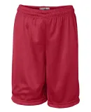 2237 Badger Youth Mini-Mesh Shorts Red