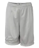 2237 Badger Youth Mini-Mesh Shorts Silver