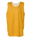 2529 Badger Youth Mesh Reversible Tank Gold/ White