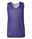 2529 Badger Youth Mesh Reversible Tank Purple/ White