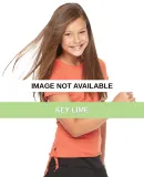 2625 LA T Girls Side Tie Tee Key Lime