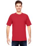 2905 Bayside Adult Union Made Cotton Tee Red