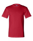 2905 Bayside Adult Union Made Cotton Tee in Red