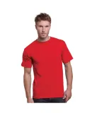 3015 Bayside Adult Union Made Cotton Pocket Tee Red