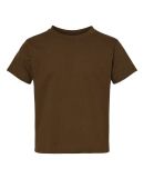 3301T Rabbit Skins Toddler Cotton T-Shirt in Brown