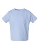 3301T Rabbit Skins Toddler Cotton T-Shirt in Light blue