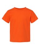 3301T Rabbit Skins Toddler Cotton T-Shirt in Orange