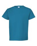 3301T Rabbit Skins Toddler Cotton T-Shirt in Cobalt