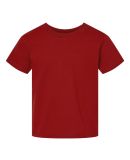 3301T Rabbit Skins Toddler Cotton T-Shirt in Garnet