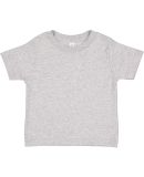 3301T Rabbit Skins Toddler Cotton T-Shirt in Heather