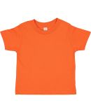 3301T Rabbit Skins Toddler Cotton T-Shirt in Orange