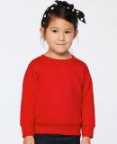 3317 Rabbit Skins Toddler/Juvenile Crew Neck Sweat in Red