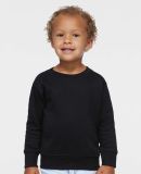 3317 Rabbit Skins Toddler/Juvenile Crew Neck Sweat in Black