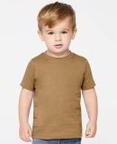 3321 Rabbit Skins Toddler Fine Jersey T-Shirt in Coyote brown