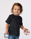 3322 Rabbit Skins Infant Fine Jersey T-Shirt in Storm camo