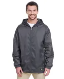 33237 Dickies Adult Fleece-Lined Ripstop Jacket CHARCOAL