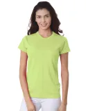 3325 Bayside Ladies' Short-Sleeve Tee Lime Green