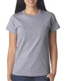 3325 Bayside Ladies' Short-Sleeve Tee Dark Ash