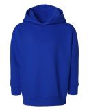 3326 Rabbit Skins Toddler Hooded Sweatshirt with P in Royal