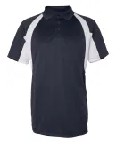 3344 Badger B-Dry Hook Polo Navy/ White