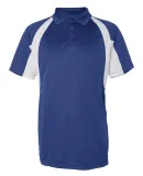 3344 Badger B-Dry Hook Polo Royal/ White