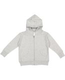 3346 Rabbit Skins Toddler Fleece Zip Hoodie in Heather