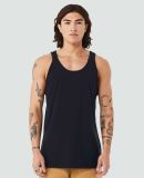 BELLA+CANVAS 3480 Unisex Cotton Tank Top in Solid blk blend