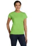 3516 LA T Ladies Longer Length T-Shirt in Key lime