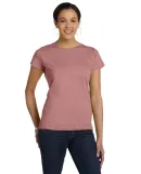 3516 LA T Ladies Longer Length T-Shirt in Mauvelous